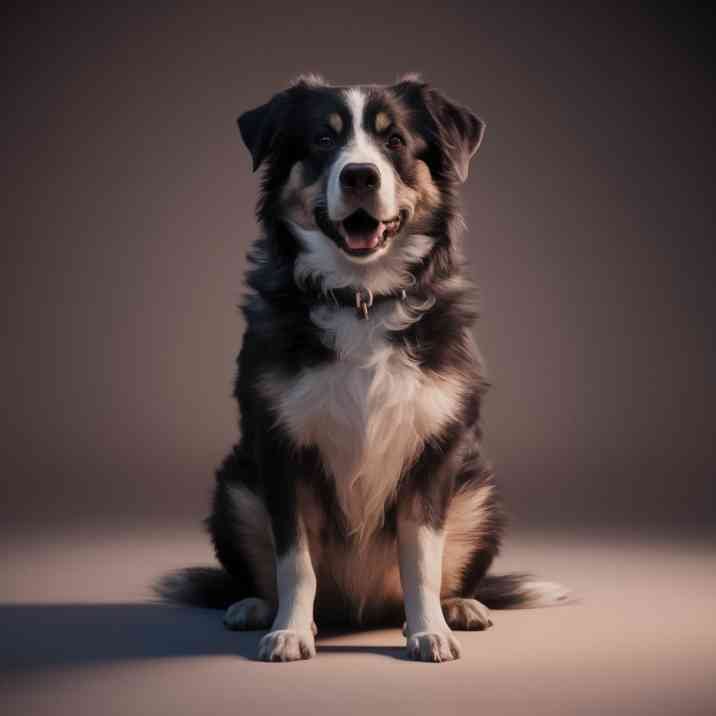 A Medium-Sized Dog that weigh 50 lb