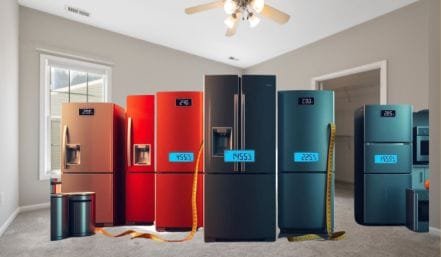 Refrigerator that weigh around 300 lbs