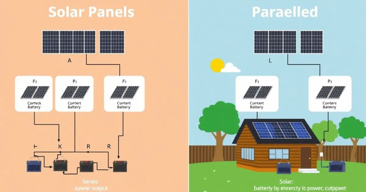 Solar Panel Series vs Parallel Which Setup Powers Your Home Better