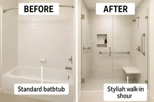 The Benefits of Tub-to-Shower Conversion: Why You Should Make the Switch
