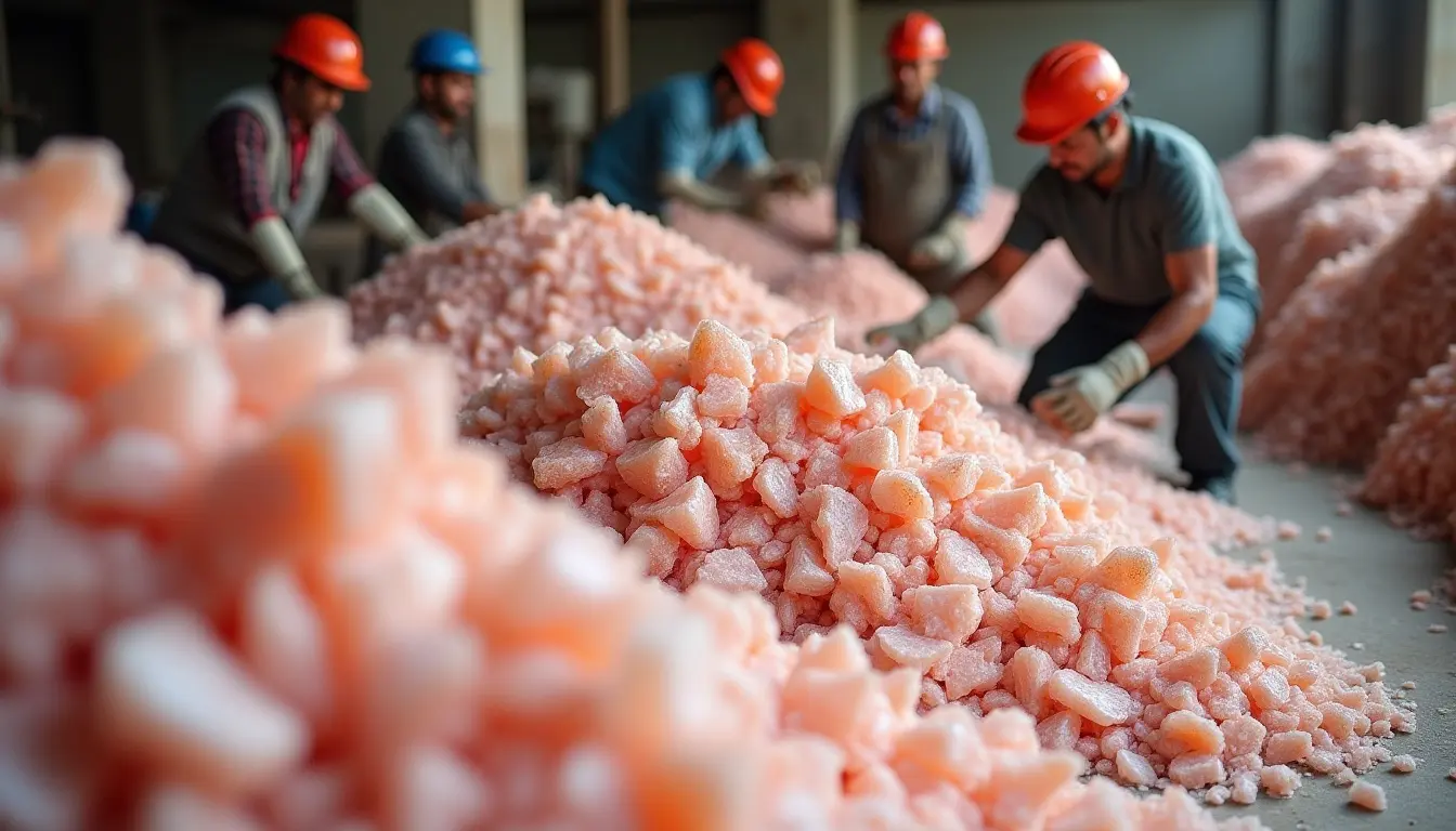 From Mountain to Market The Journey of Himalayan Pink Salt Manufacturing