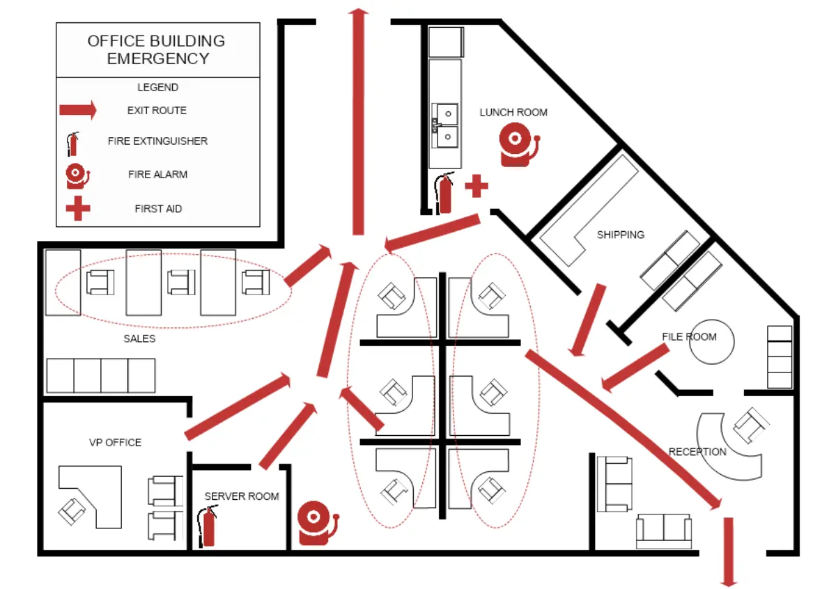 Understanding Evacuation Diagrams What to Do When Call Bombing Starts