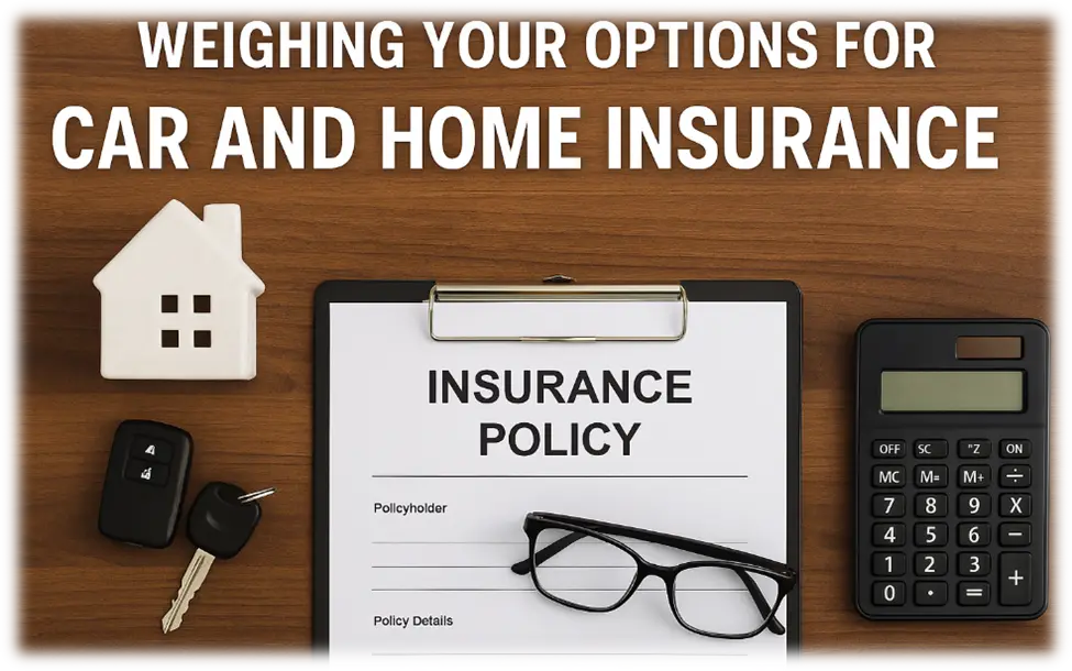 Weighing Your Options for Car and Home Insurance in 2025