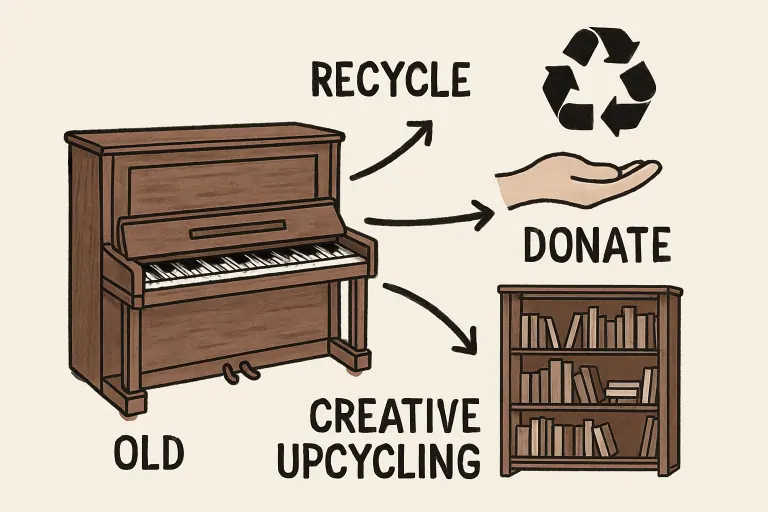 How to Responsibly Remove and Repurpose Unwanted Pianos