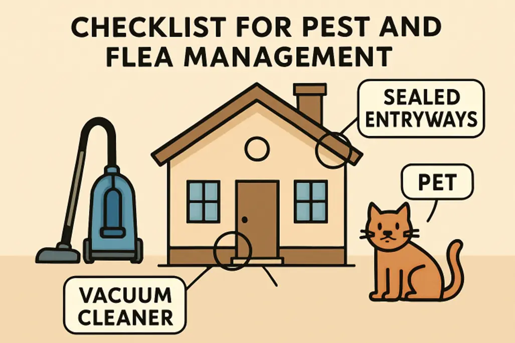 Total Home Defense The Ultimate Pest and Flea Management Checklist