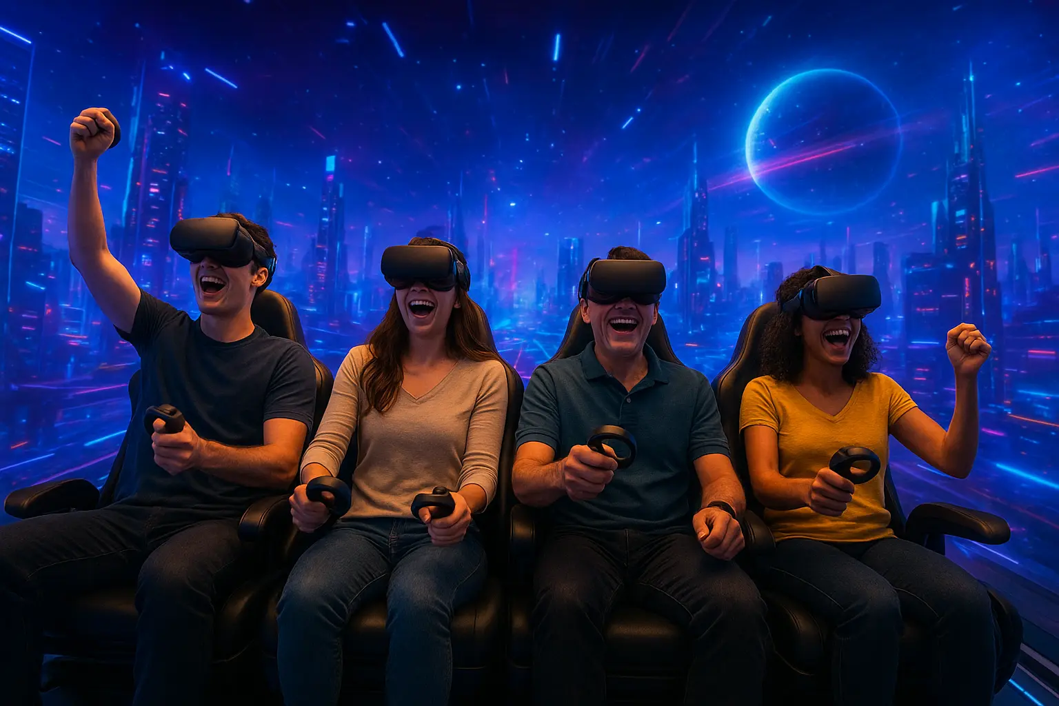 How to Add VR Roller Coaster Simulators to Your Entertainment Business