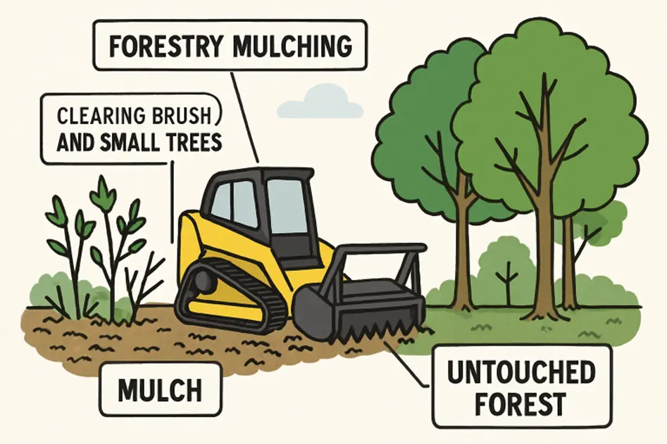 Is Forestry Mulching Cost-Effective for Your Land Management