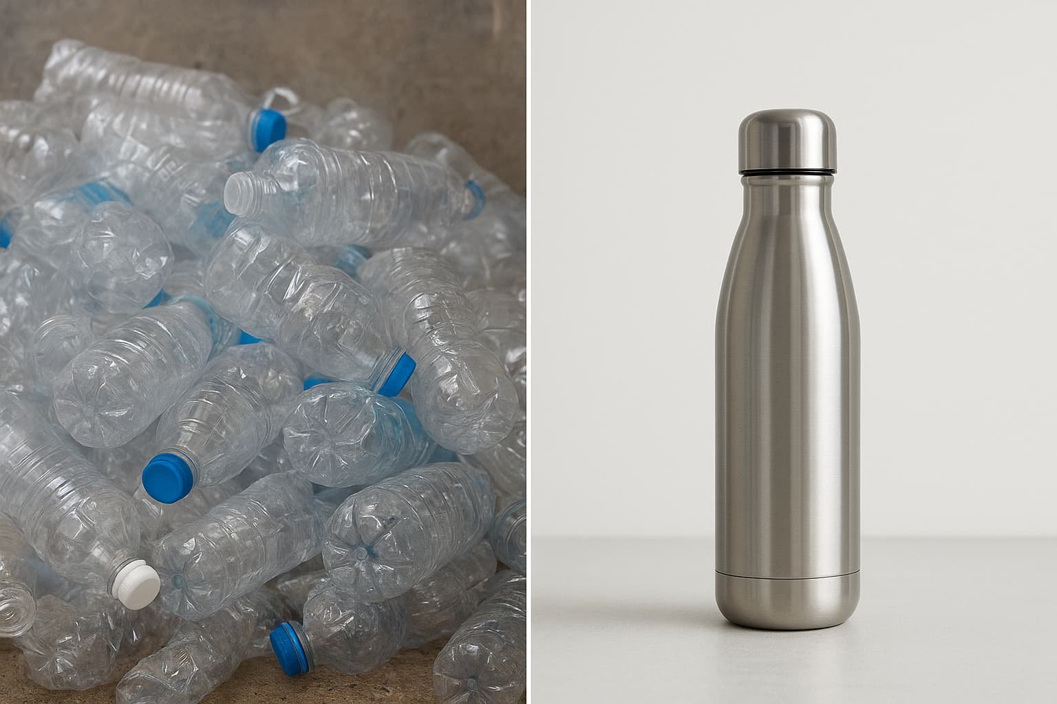 The Environmental Impact of Stainless Steel Bottles vs. Single-Use Plastic
