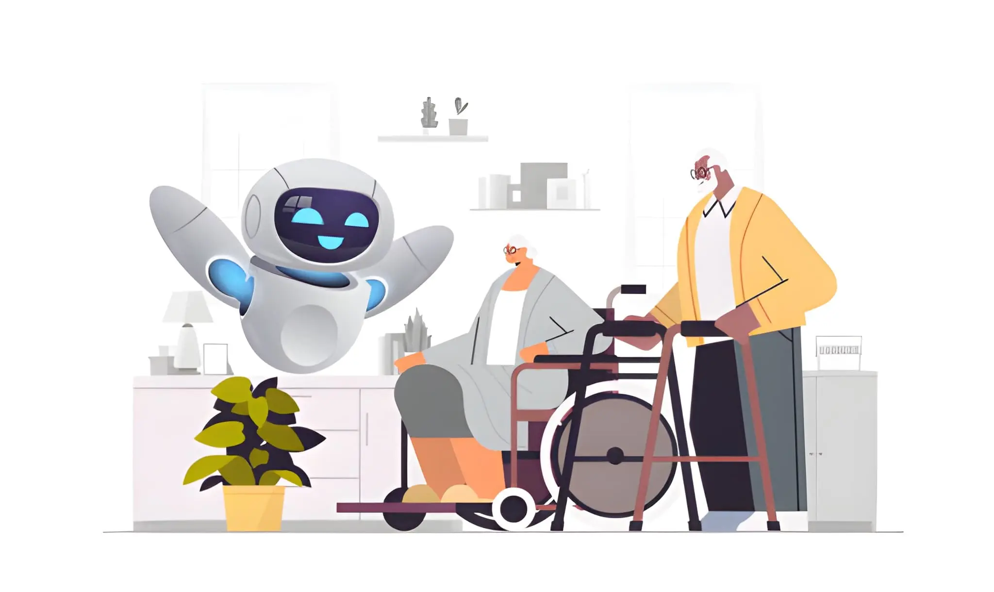Blake Huegel How Researchers Are Exploring Robot and AI Uses in Senior Care