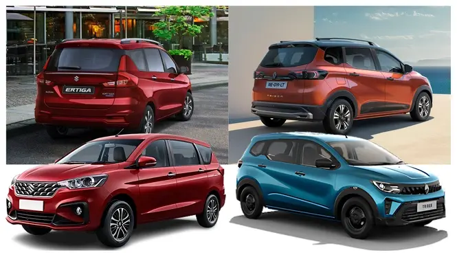 Renault Triber vs Maruti Ertiga Smart Budget Pick Among 7 Seater Cars in India